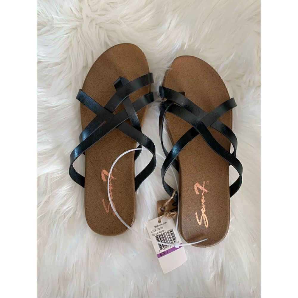 Seven7 Melbourne slider slipper